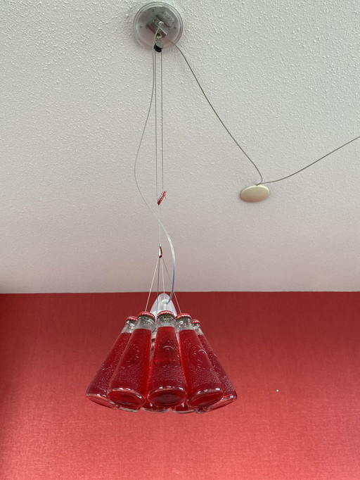 2x Ingo Maurer Campari Light hanglampen