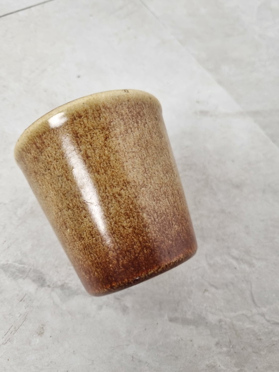 Image 1 of Halverwege de eeuw keramische hanglamp