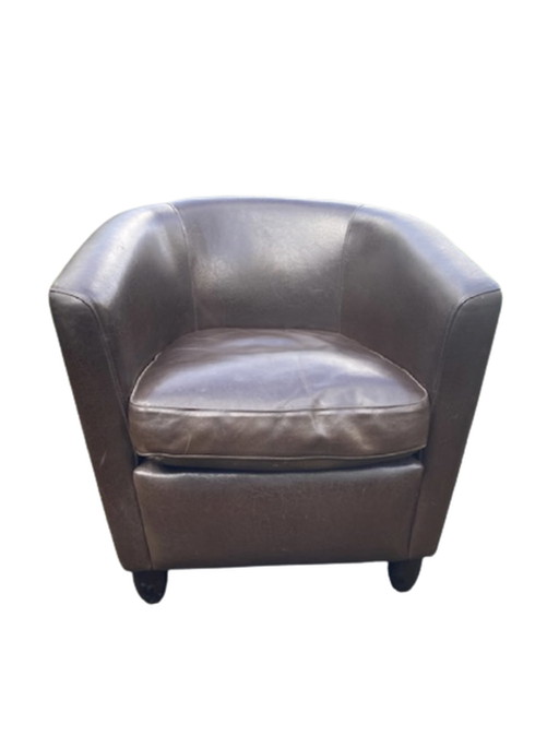 2 compacte clubfauteuils, tijdloos