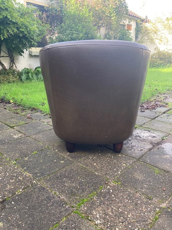 Image 1 of 2 compacte clubfauteuils, tijdloos