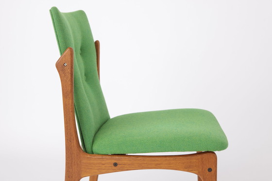 Image 1 of 6 x Vamdrup Deense teakhouten eetkamerstoelen