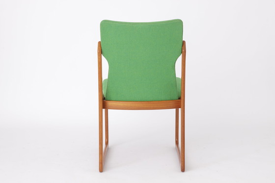 Image 1 of 6 x Vamdrup Deense teakhouten eetkamerstoelen