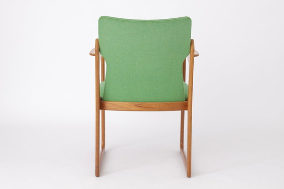 Image 1 of 6 x Vamdrup Deense teakhouten eetkamerstoelen