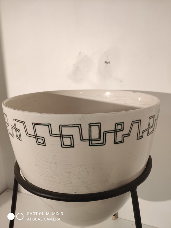 Image 1 of Vintage keramische pot jaren 50/60