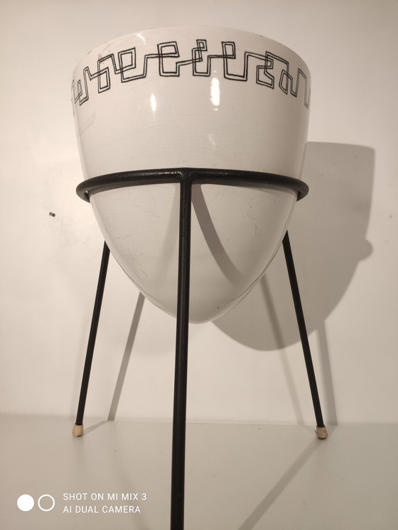 Image 1 of Vintage keramische pot jaren 50/60