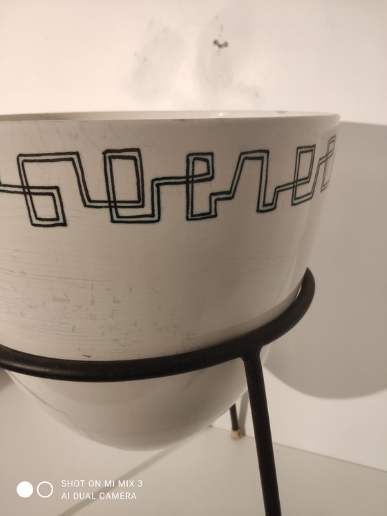 Image 1 of Vintage keramische pot jaren 50/60