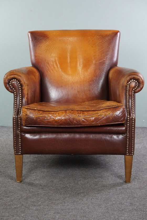 Image 1 of Schapenleren armchair sleetse look