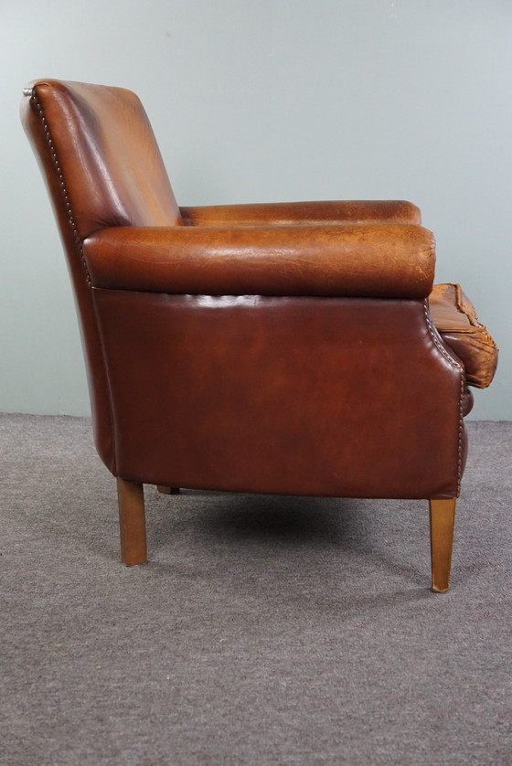 Image 1 of Schapenleren armchair sleetse look