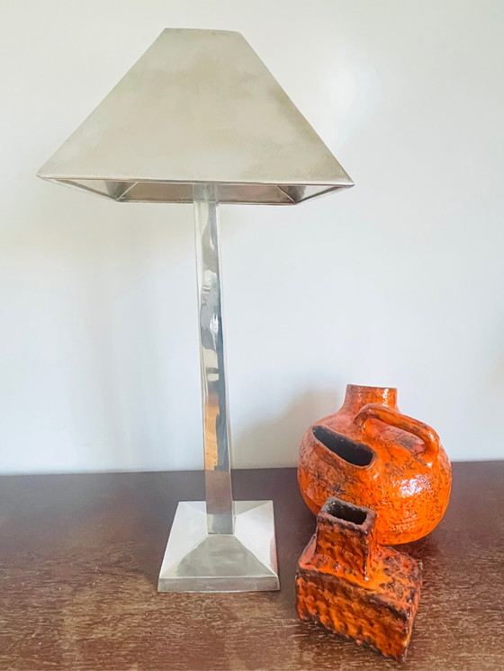 Image 1 of Gunther Lambert lamp verzilverd