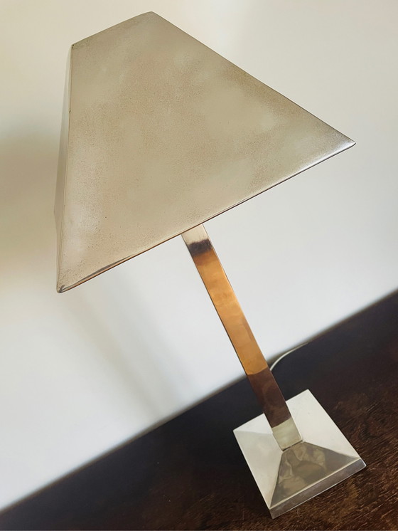 Image 1 of Gunther Lambert lamp verzilverd