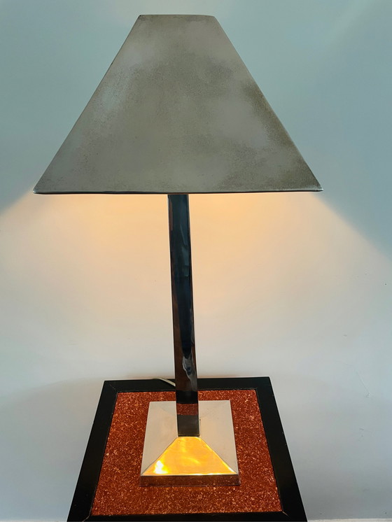 Image 1 of Gunther Lambert lamp verzilverd