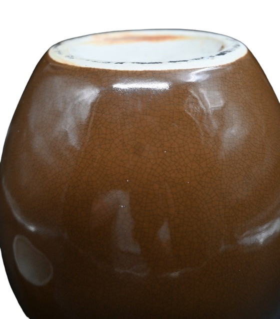 Image 1 of Vintage Chinese dekselvaas