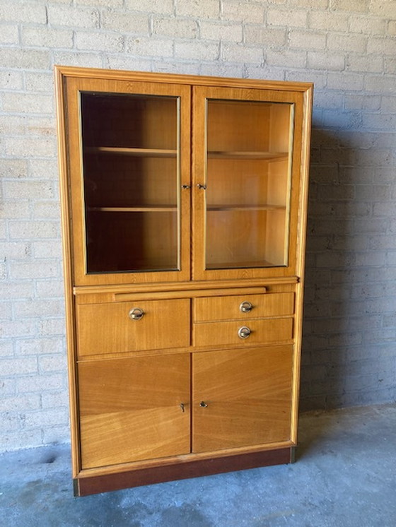 Image 1 of Vintage mid-century vitrinekast