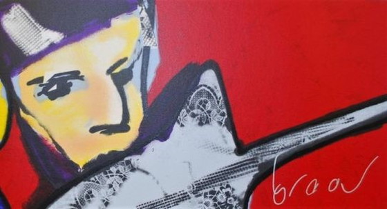 Image 1 of Herman Brood- Some Like It Hot. Gr Zeefdruk , handgesigneerd