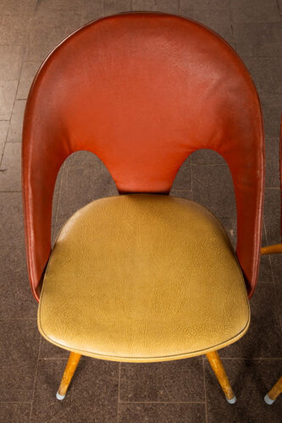 Image 1 of 2x cocktail Thonet stoelen van Eddie Harlis