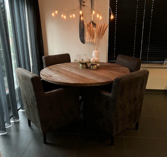 Image 1 of 4x Rofra Home dining chairs