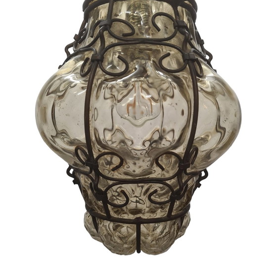 Image 1 of Oude Venetiaanse Murano Hanglamp, Jaren 30/40