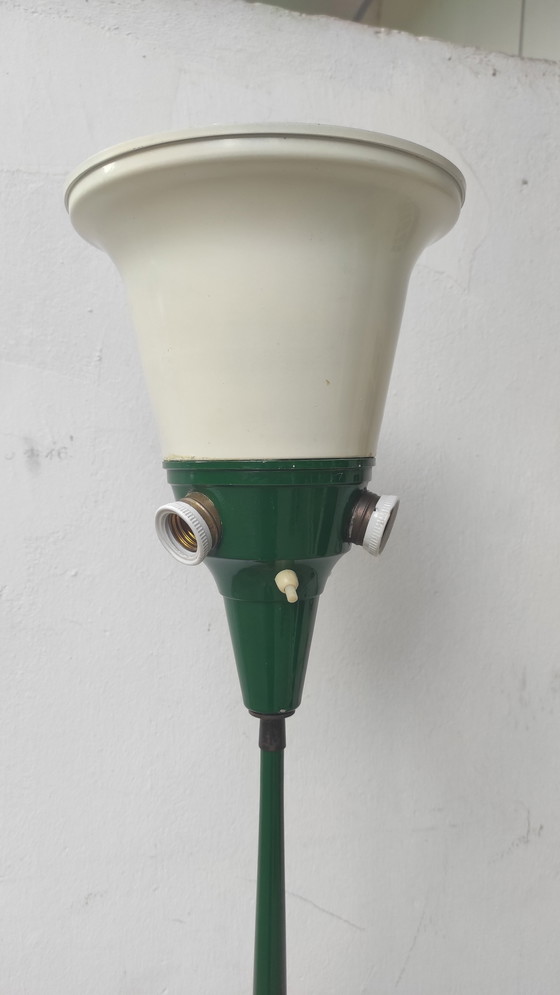 Image 1 of Italiaanse Mid Century vloerlamp! 1950'