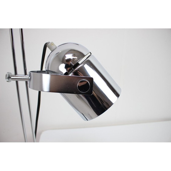 Image 1 of Vintage opzetbare chromen tafellamp van Stanislav Indra voor Combi Lux, Tsjecho-Slowakije 1970