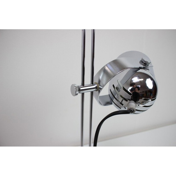 Image 1 of Vintage opzetbare chromen tafellamp van Stanislav Indra voor Combi Lux, Tsjecho-Slowakije 1970