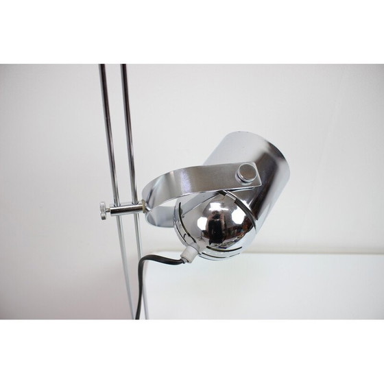 Image 1 of Vintage opzetbare chromen tafellamp van Stanislav Indra voor Combi Lux, Tsjecho-Slowakije 1970