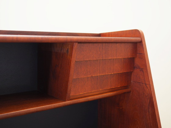 Image 1 of Teakhouten secretaire, Deens ontwerp, 1970S, Productie: Denemarken