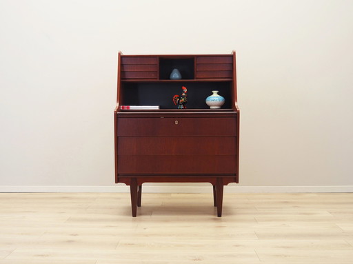 Teakhouten secretaire, Deens ontwerp, 1970S, Productie: Denemarken