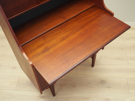 Image 1 of Teakhouten secretaire, Deens ontwerp, 1970S, Productie: Denemarken