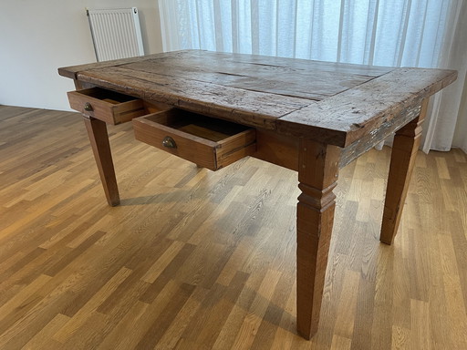 Indonesische Teak Tafel. Merk Ventura