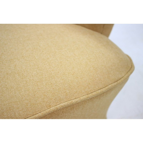 Image 1 of Paar grote vintage lounge fauteuils, Tsjecho-Slowakije 1950