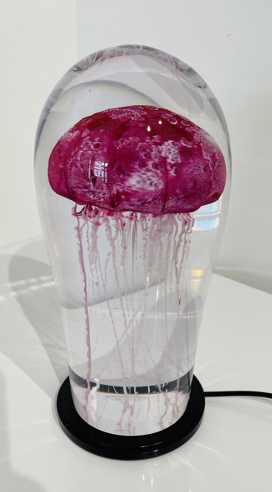 Image 1 of Peter Kuchta “ Jellyfish “ Unique Glasobject