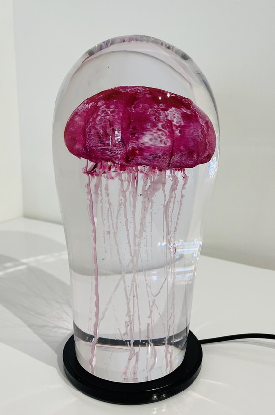 Image 1 of Peter Kuchta “ Jellyfish “ Unique Glasobject