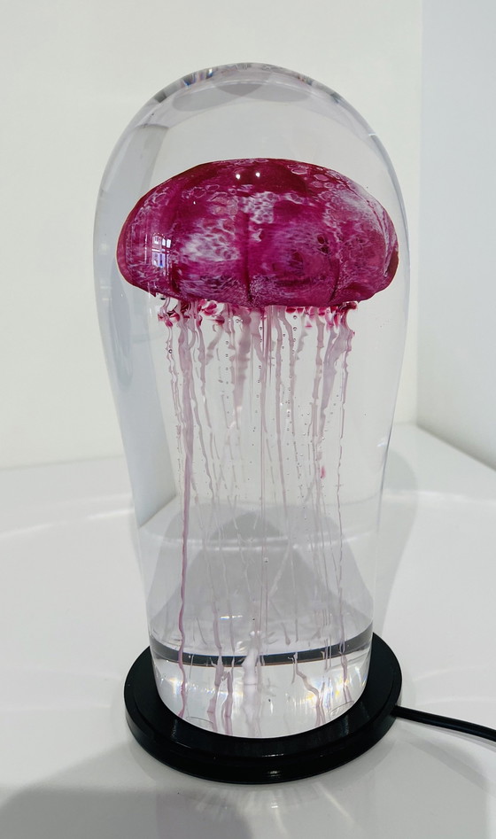 Image 1 of Peter Kuchta “ Jellyfish “ Unique Glasobject