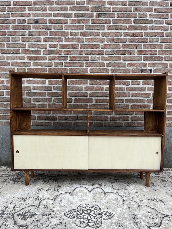 Image 1 of Mid Century Highboard kast