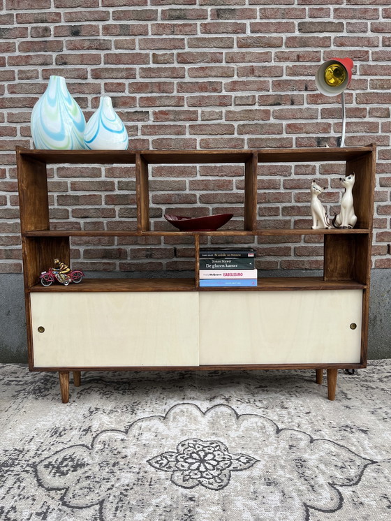 Image 1 of Mid Century Highboard kast