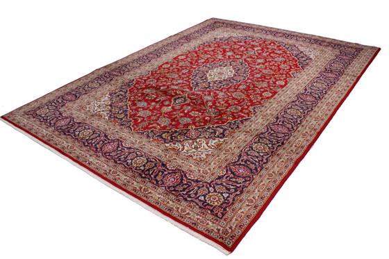 Image 1 of Origineel handgeknoopt Perzisch tapijt Keshan 340 x 242 cm Zeer goede staat Fijn