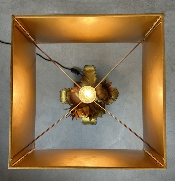 Image 1 of Vintage Hollywood Regency ‘Sunflower’ Tafellamp