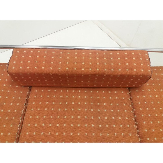 Image 1 of Vintage Chroom Bauhaus Robert Slezák 3-zits bank 1940