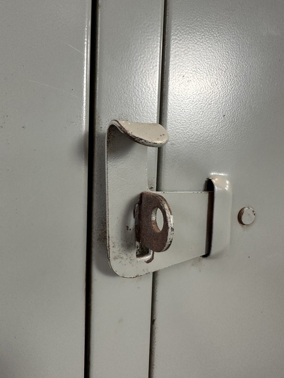 Image 1 of Vintage industriële lockerkast (5 deuren)