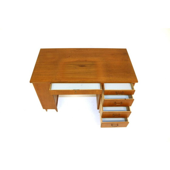 Image 1 of Vintage teakhouten bureau, Zweden 1960