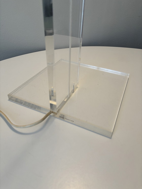 Image 1 of Harco Loor Perspex Vloerlamp “Cone”