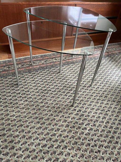 Italian design vintage nesting tables