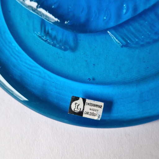 Lindshammar - Raamhanger / Sun Catcher Met Vis By Christer Sjögren