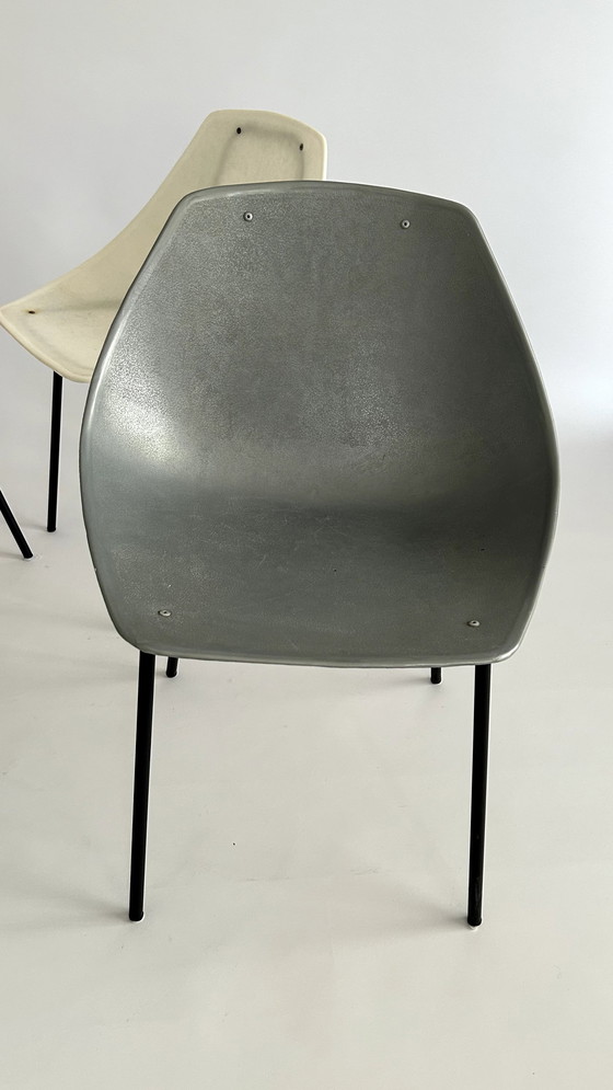 Image 1 of Coquillage" stoelen Guariche X Meurop