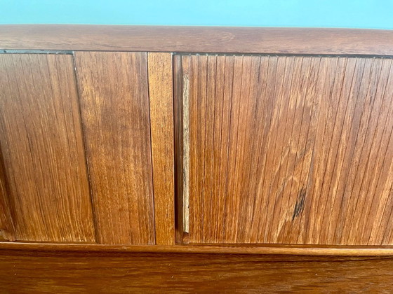 Image 1 of Bureau Teak Mid Eeuw Vintage 1960