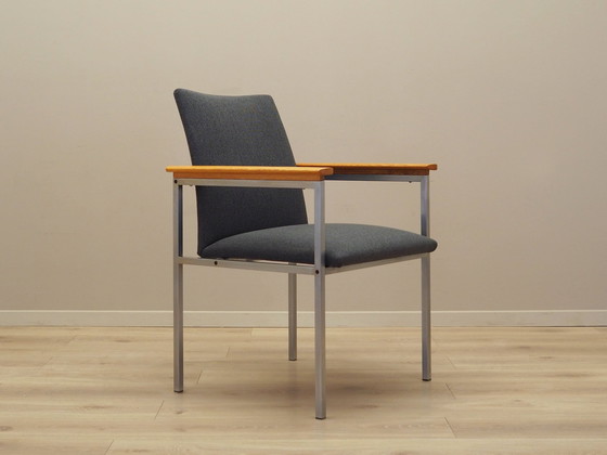 Image 1 of Grijze fauteuil, Deens ontwerp, 1960S, Ontwerper: Sigvard Bernadotte, Fabrikant: Frankrijk & Zoon