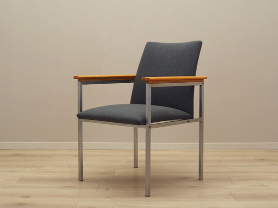 Image 1 of Grijze fauteuil, Deens ontwerp, 1960S, Ontwerper: Sigvard Bernadotte, Fabrikant: Frankrijk & Zoon