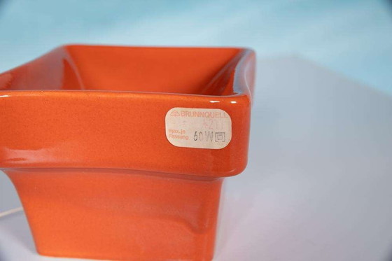 Image 1 of Space age keramische wandlampen, 70s vintage wall scones