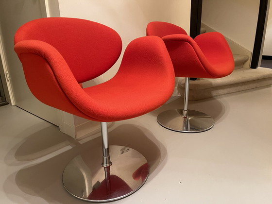 Image 1 of 4x Artifort Tulip stoelen