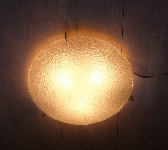 Image 1 of Kaiser Leuchten 44155 Plafoniere ijs glazen plafondlamp Plafondlamp Ø 49 Cm 60Er Uk2Aeb